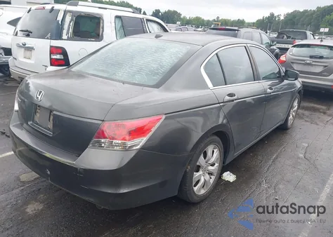 2009 Honda Accord 2.4 Ex-L из США, поврежденный, VIN 1HGCP26859A037605